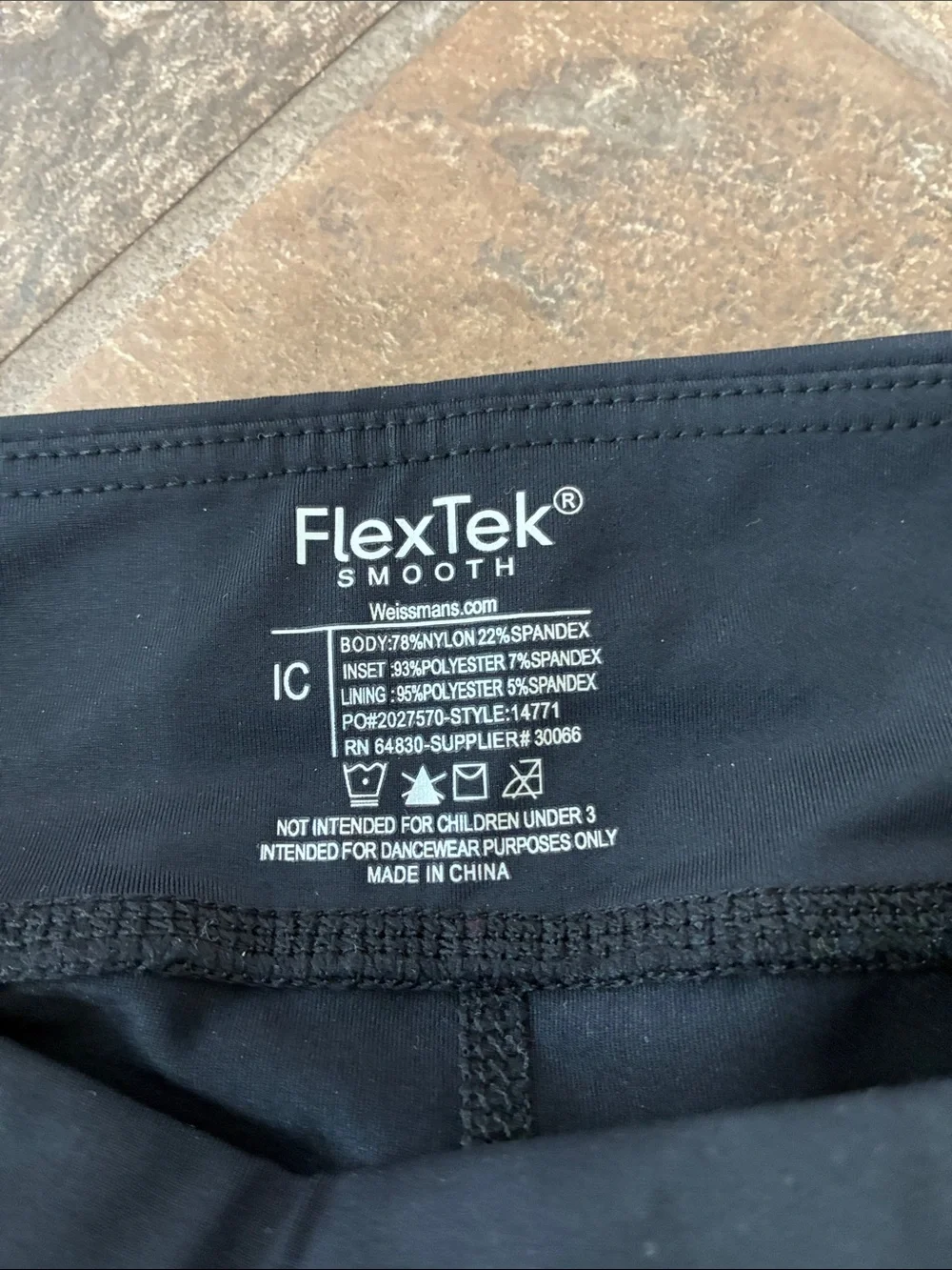 Flex Tek comfortable black